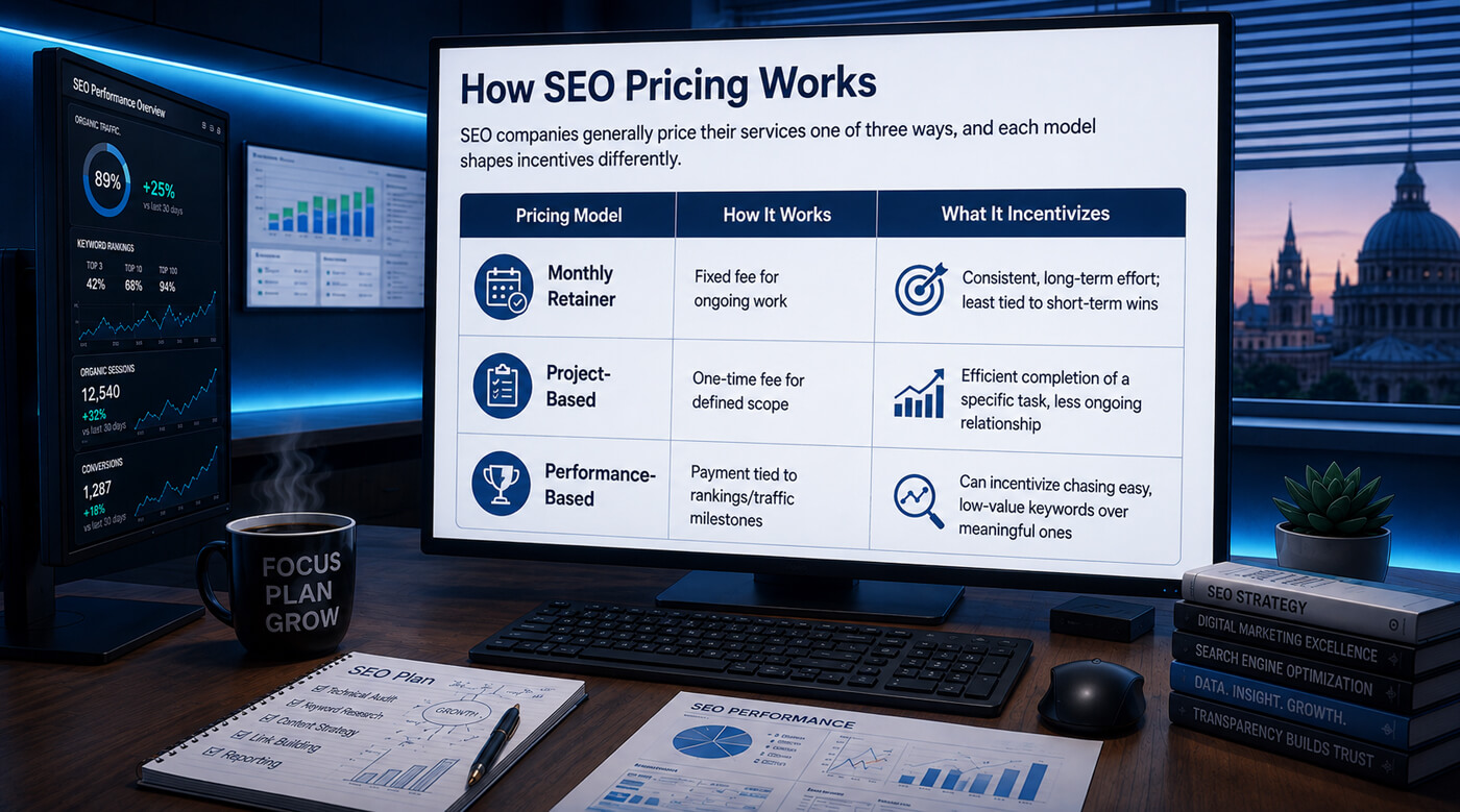 How SEO Pricing Works
