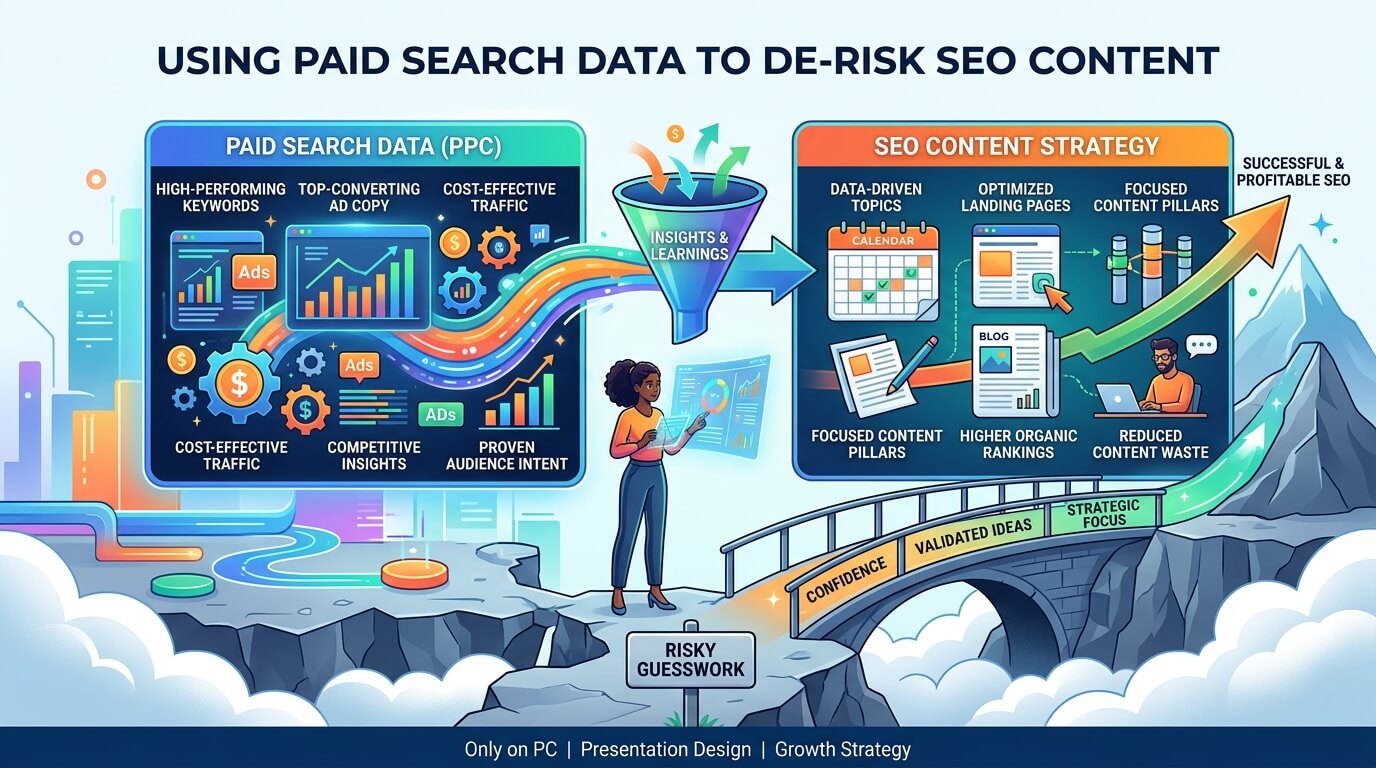 Using Paid Search Data to De-Risk SEO Content
