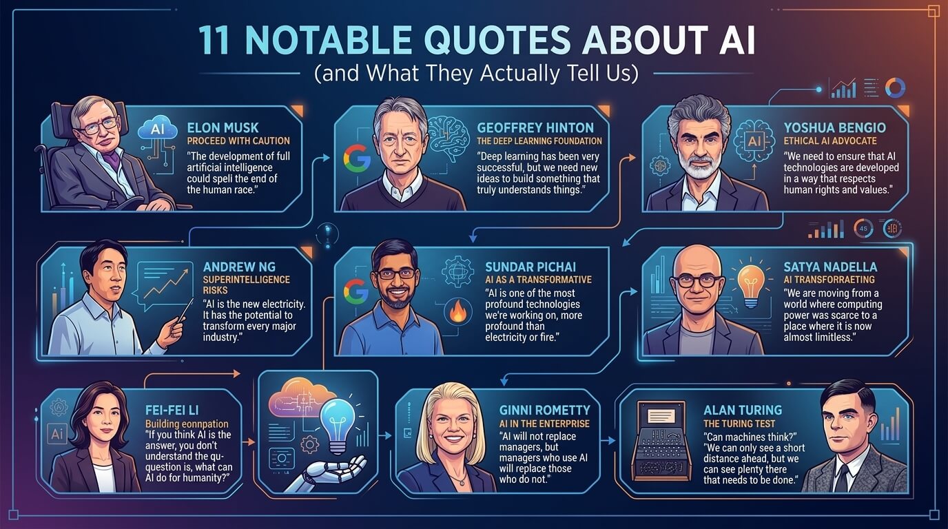 11 Notable Quotes About AI