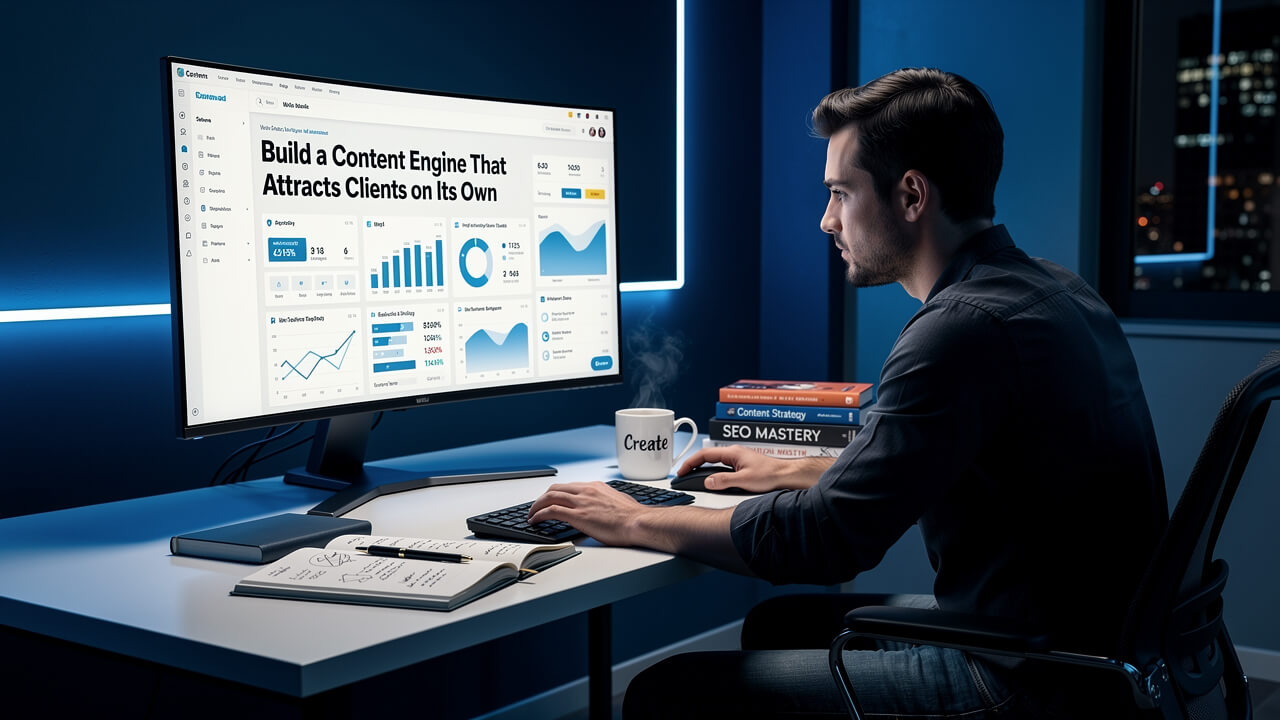Build a Content Engine That Attracts Clients on Its Own