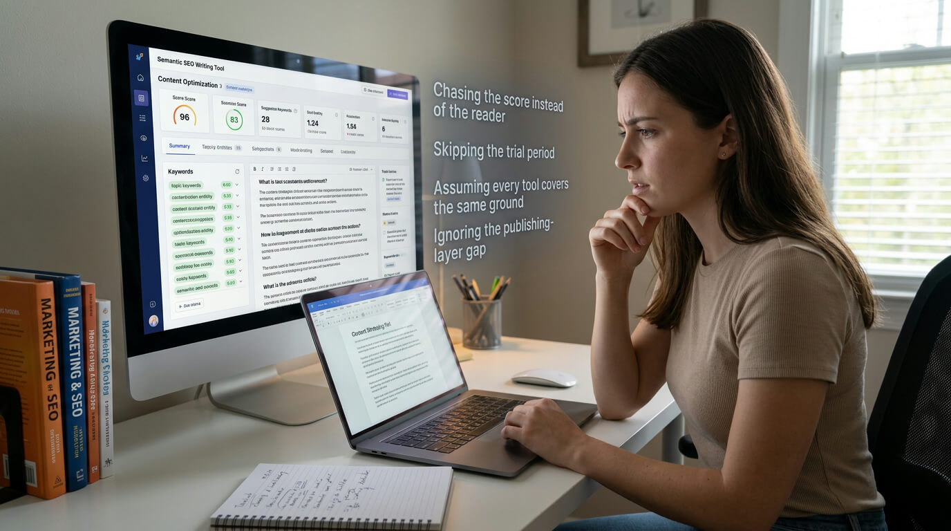 Common Mistakes When Evaluating a Semantic SEO Writing Tool