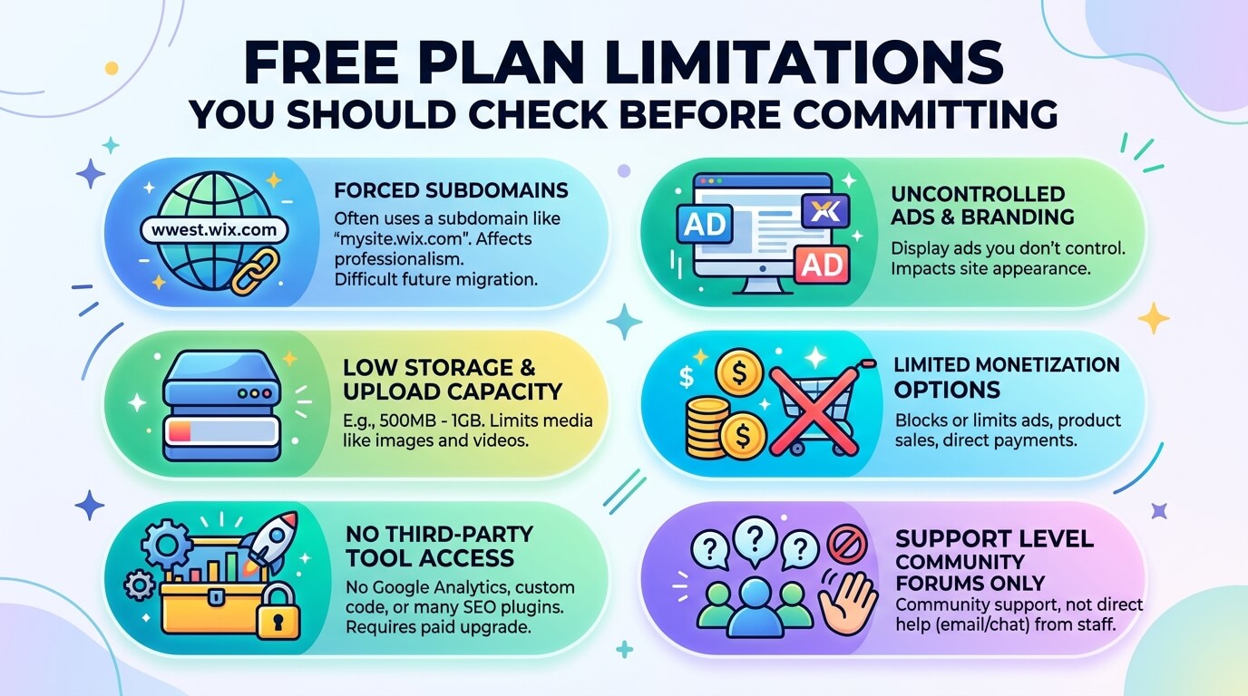 Free Plan Limitations You Should Check Before Committing
