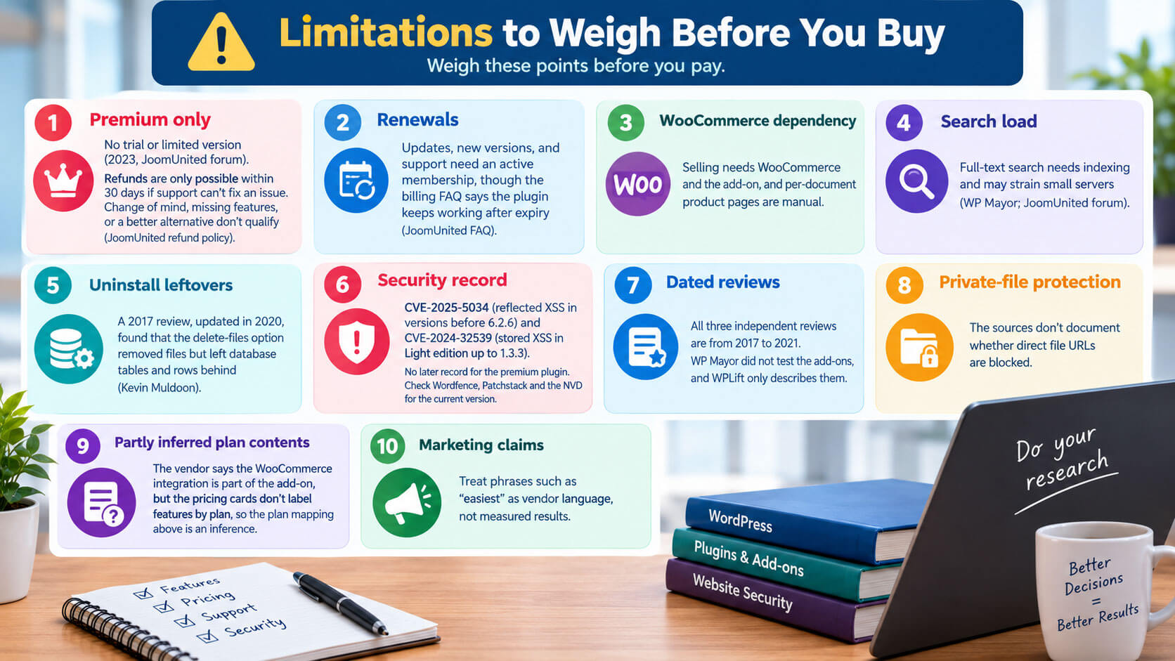 Limitations to Weigh Before You Buy