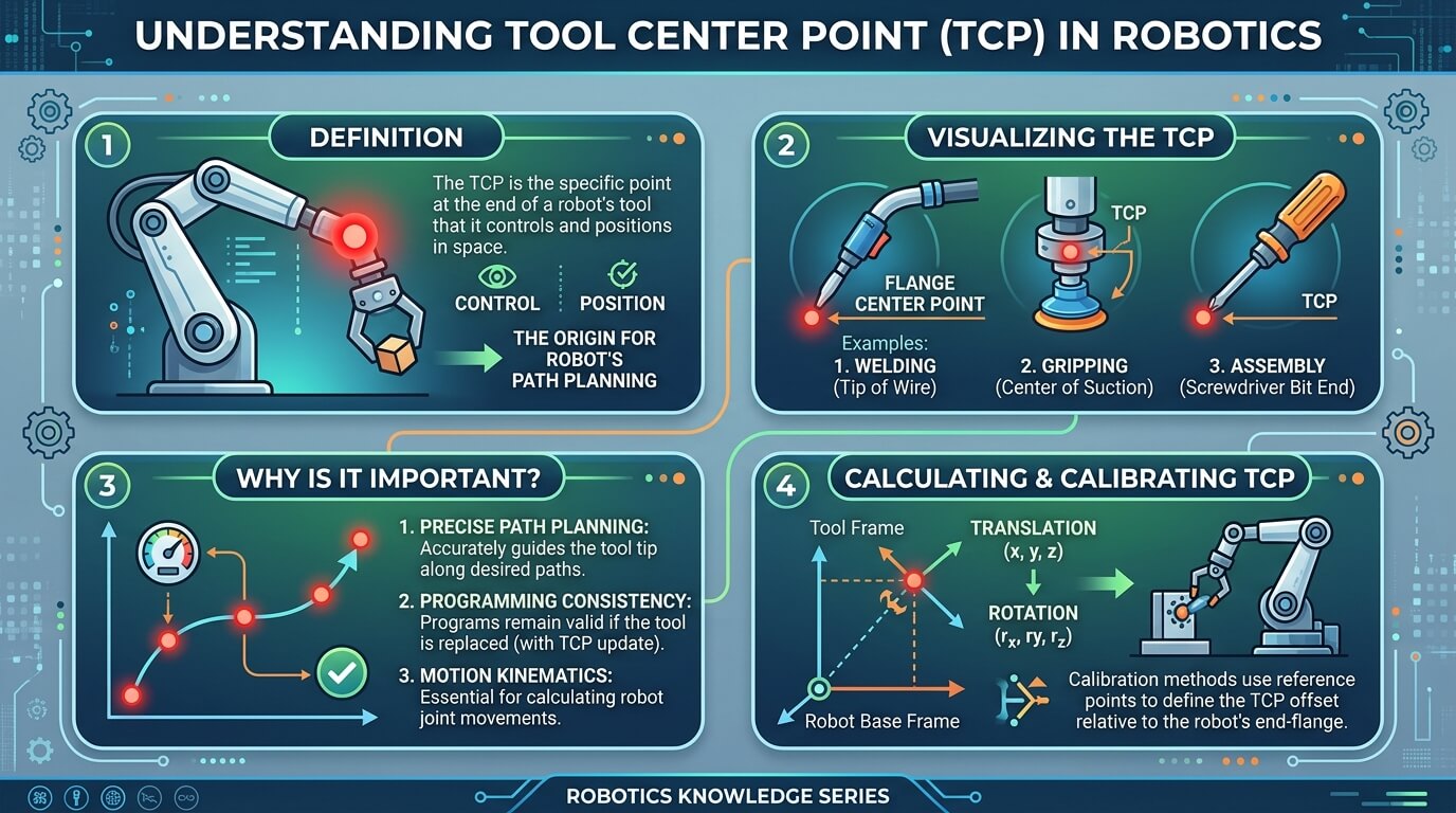 What Is a Tool Center Point (TCP) in Robotics