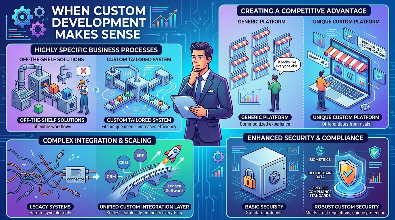 When Custom Development Makes Sense