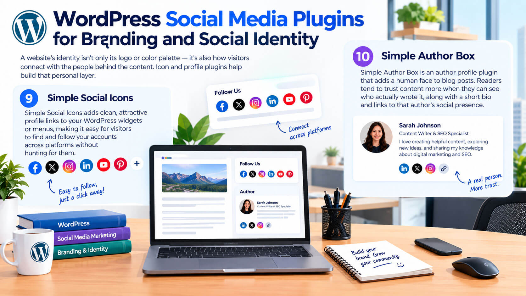 WordPress Social Media Plugins for Branding and Social Identity