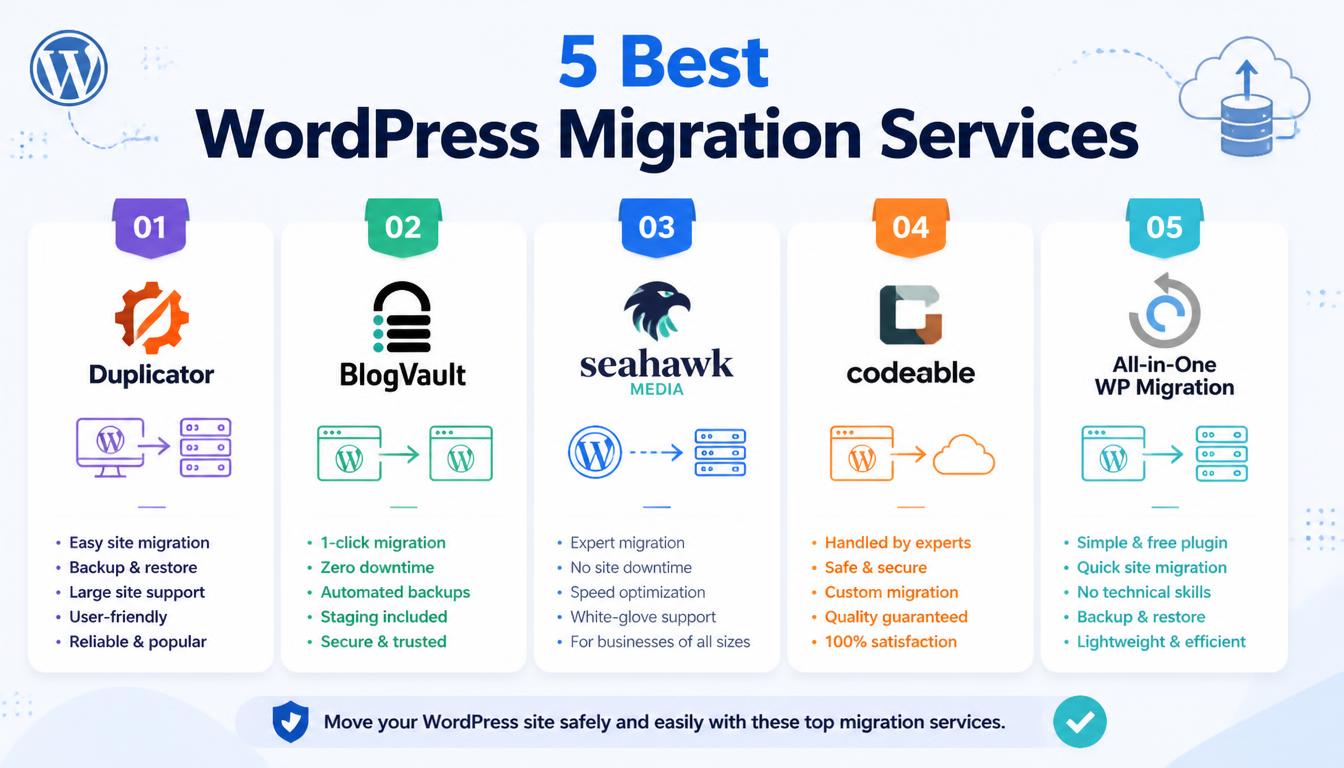 5 Best WordPress Migration Services