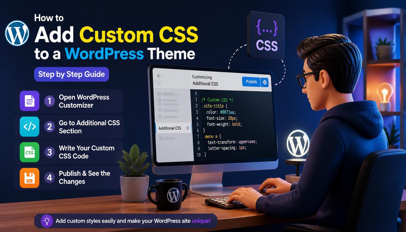 How to Add Custom CSS to a WordPress Theme
