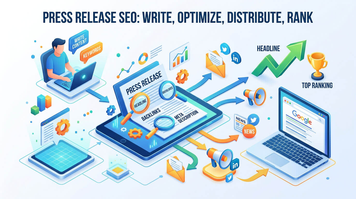 Press Release SEO: How to Write, Optimize, and Distribute News That Ranks