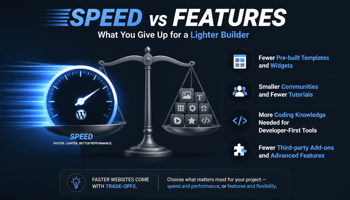 Speed vs Features