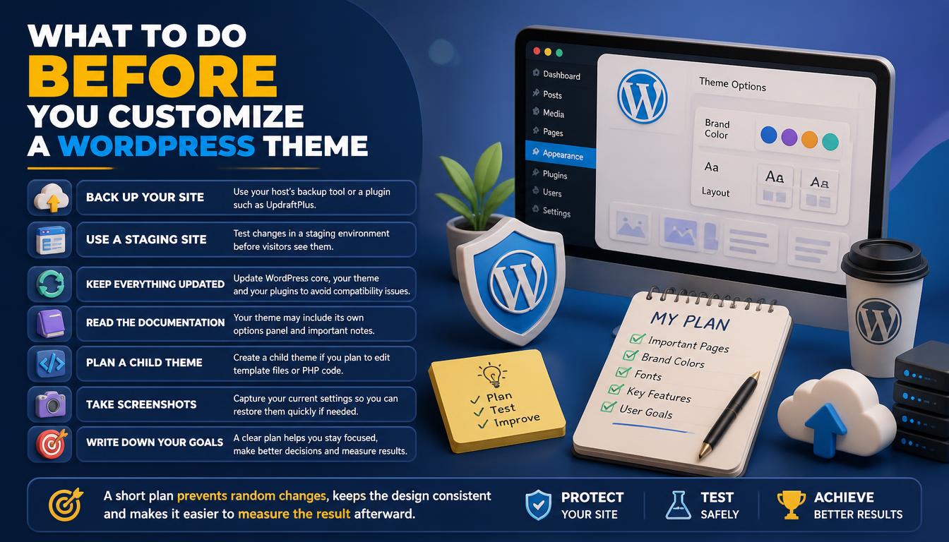 What to Do Before You Customize a WordPress Theme