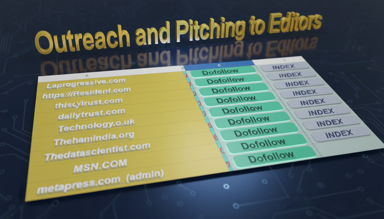 Outreach and Pitching to Editors